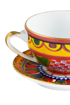 Sole Carretto Tea Cup & Saucer Set